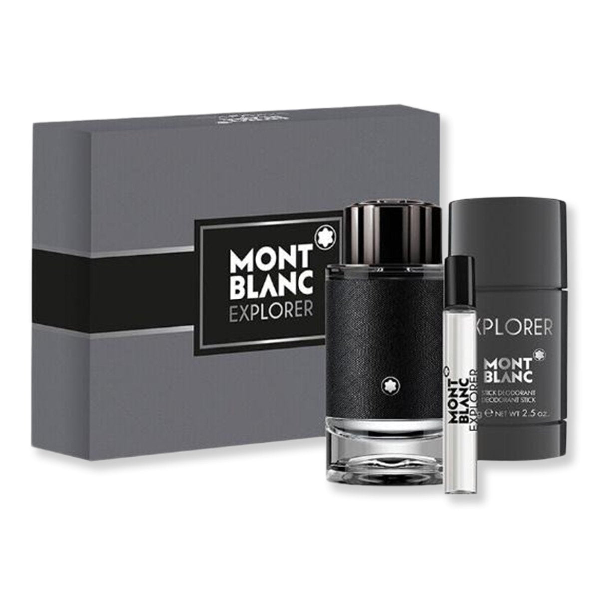 Montblanc Explorer 3 Piece Gift Set For Men